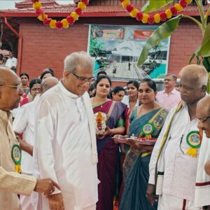 Inauguration of Meditation Pond 12